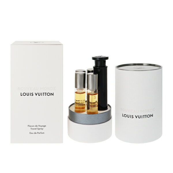 ルイ・ヴィトン 香水 LOUIS VUITTON ヌーボー・モンド トラベルスプレー 7.5ml×4 【あす楽 送料無料】【フレグランス ギフト プレゼント 誕生日 メンズ・男性用】【NOUVEAU MONDE EAU DE PARFUM TRAVEL SPRAY】