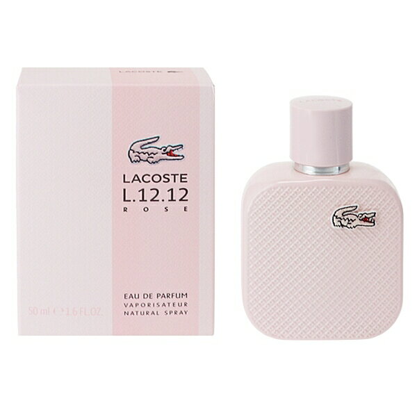 香水 LACOSTE オーデ ラコステ L.12.12 ローズ EDP・SP 50ml 【送料込み(沖縄・離島を除く)】【フレグランス ギフト 新生活2025 誕生日 レディース・女性用】【オーデ ラコステ EAU DE LACOSTE L.12.12 ROSE EAU DE PARFUM SPRAY】