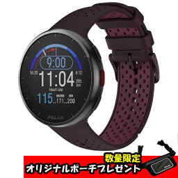 (限定特典付)POLAR PACER PRO(ポラールペーサープロ) 日本正規品 [カラー：ワインレッド] [バンドサイズ：S-L] #900102182 【あす楽 送料無料】【スポーツ・アウトドア ジョギング・マラソン GPS】