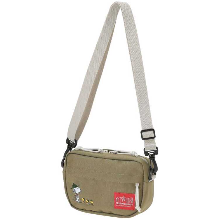 マンハッタンポーテージ MANHATTAN PORTAGE The mulberry ショルダーバッグ XS ピーナッツコラボ FW2022 [カラー：カーキ] [サイズ：W21 H14 D6cm] #MP1124PE22-5100 【あす楽 送料無料】【ス…