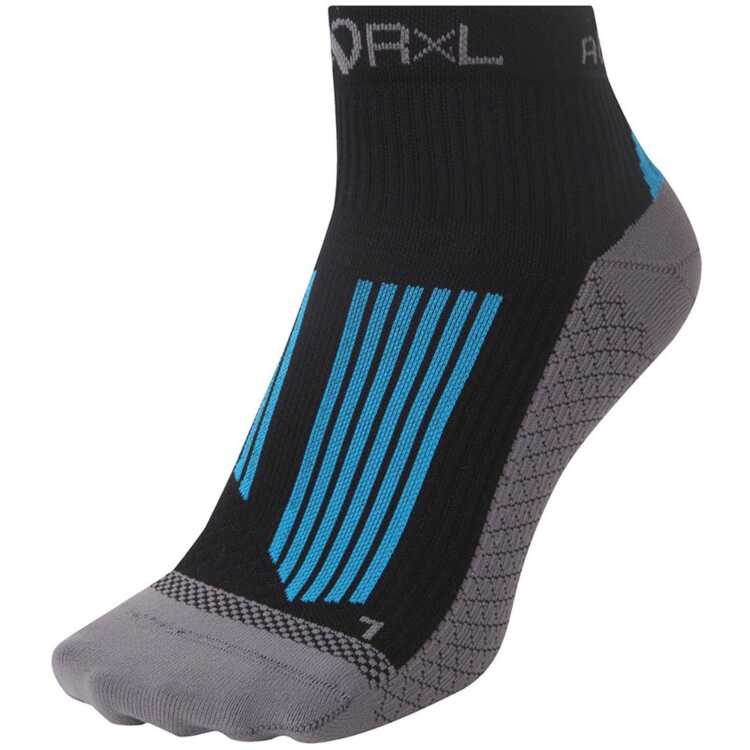 アールエルソックス RXL SOCKS RUY SPEED トレイル専用ソックス 上田瑠偉選手着用 [サイズ：M(24-26cm)] [カラー：ブラック×ブルー] #RA-1007-1020 2023FW【スポーツ・アウトドア アウトドア ウェア】