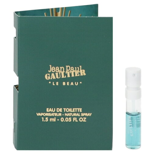 香水 JEAN PAUL GAULTIER ル・ボー (チューブサンプル) EDT・SP 1.5ml 【送料無料】【フレグランス ギフト 新生活2025 誕生日 メンズ・男性用】【ル・ボ LE BEAU EAU DE TOILETTE SPRAY】 香水 JEAN PAUL GAULTIER ル・ボー (チューブサンプル) EDT・SP 1.5ml 【送料無料】【フレグランス ギフト 新生活2025 誕生日 メンズ・男性用】【ル・ボ LE BEAU EAU DE TOILETTE SPRAY】
