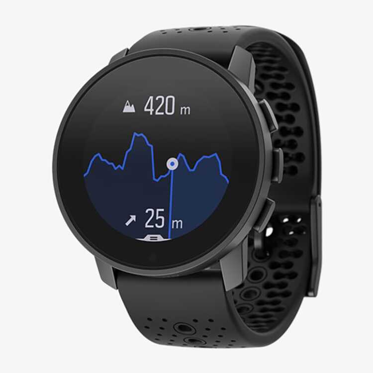SUUNTO スント 9 ピーク オールブラック 日本正規品 #SS050522000 【送料無料】【スポーツ・アウトドア アウトドア 精密機器類】【SUUNTO 9 PEAK All BLACK】