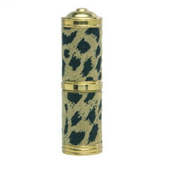 香水 HIROSE ATOMIZER エスニックレザー アトマイザー (真鍮 革巻き) 60603 ヒョー (ヒョー) 4ml 【送料込み(沖縄・離島を除く)】【フレグランス ギフト 新生活2025 誕生日 アトマイザー】【エスニックレザーアトマイザ 】