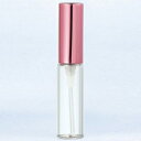 ヤマダアトマイザー 香水 YAMADA ATOMIZER グラスアトマイザー シンプル 50252 クリアボトル/キャップピンク 4ml 【フレグランス ギフト プレゼント 誕生日 アトマイザー】【グラスアトマイザ 】