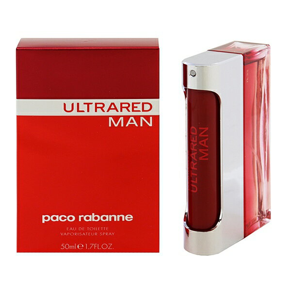 パコラバンヌ パコラバンヌ 香水 PACO RABANNE ウルトラレッド マン EDT・SP 50ml 【あす楽 送料込み(沖縄・離島を除く)】【フレグランス ギフト プレゼント 誕生日 メンズ・男性用】【ウルトラレッド ULTRAERED MAN EAU DE TOILETTE SPRAY】