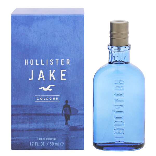 香水 HOLLISTER ジェイク EDC・SP 50ml 【送料無料】【フレグランス ギフト 新生活2025 誕生日 メンズ・男性用】【ジェイク JAKE EAU DE COLOGNE SPRAY】