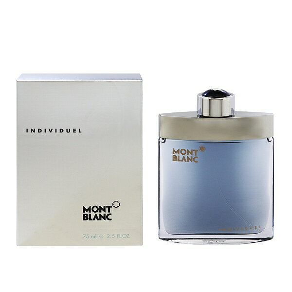 u  MONT BLANC CfBrWG EDTESP 75ml yy (E)zytOX Mtg v[g a YEjpzyCfBrWG INDIVIDUEL EAU DE TOILETTE SPRAYz