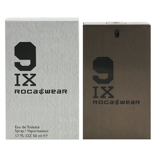 ロカウェア 香水 ROCAWEAR ロカウェア 9IX EDT・SP 50ml 【フレグランス ギフト プレゼント 誕生日 メンズ・男性用】【ROCAWEAR 9IX EAU DE TOILETTE SPRAY】