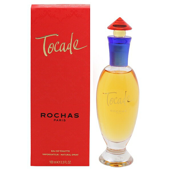 香水 ROCHAS トカードゥ EDT・SP 100ml 【送料込み(沖縄・離島を除く)】【フレグランス ギフト プレゼント 誕生日 レディース・女性用】【トカードゥ TOCADE EAU DE TOILETTE SPRAY】
