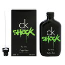 香水 CALVIN KLEIN シーケー ワン ショック フォーヒム EDT・SP 200ml 【送料込み(沖縄・離島を除く)】【フレグランス ギフト プレゼント 誕生日 メンズ・男性用】【シーケ ワン CK ONE SHOCK FOR HIM EAU DE TOILETTE SPRAY】