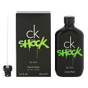 香水 CALVIN KLEIN シーケー ワン ショック フォーヒム EDT・SP 100ml 【送料込み(沖縄・離島を除く)】【フレグランス ギフト プレゼント 誕生日 メンズ・男性用】【シーケ ワン CK ONE SHOCK FOR HIM EAU DE TOILETTE SPRAY】