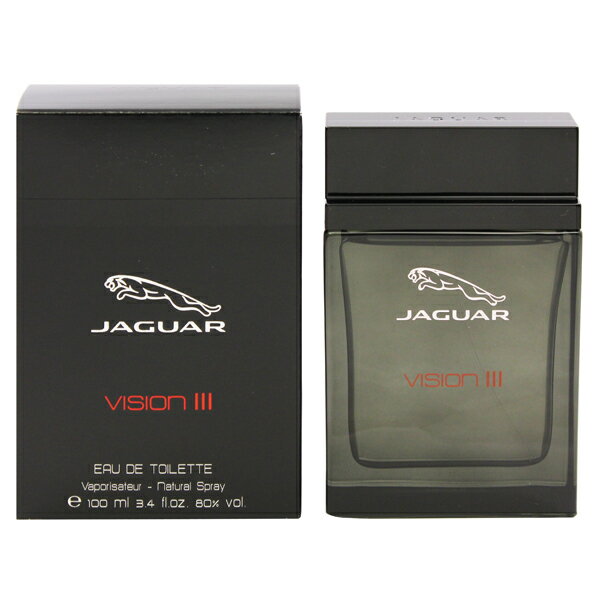 香水 JAGUAR ジャガー ヴィジョン 3 EDT SP 100ml 【あす楽】【フレグランス ギフト プレゼント 誕生日 メンズ 男性用】【ジャガ ヴィジョン JAGUAR VISION III EAU DE TOILETTE SPRAY】