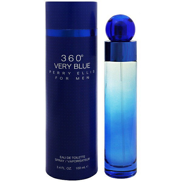 ペリーエリス ペリーエリス 香水 PERRY ELLIS 360゜ ベリーブルー フォーメン EDT・SP 100ml 【あす楽 送料込み(沖縄・離島を除く)】【フレグランス ギフト プレゼント 誕生日 メンズ・男性用】【360゜ 360゜ VERY BLUE FOR MEN EAU DE TOILETTE SPRAY】