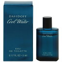 ダビドフ 香水 DAVIDOFF クールウォーター メンズ ミニ香水 EDT・BT 5ml 【フレグ ...