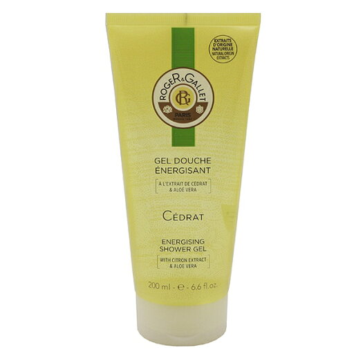 ROGER&GALLET シトロン(セドラ) シャワージェル 200ml 【フレグランス ギフト プレゼント 誕生日 入浴料・シャワージェル】【シトロン(セドラ) CEDRAT ENERGISING SHOWER GEL】 ROGER&GALLET シトロン(セドラ) シャワージェル 200ml 【フレグランス ギフト プレゼント 誕生日 入浴料・シャワージェル】【シトロン(セドラ) CEDRAT ENERGISING SHOWER GEL】
