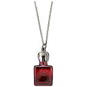 香水 HIROSE ATOMIZER 1cc アロマペンダント穴あきタイプ 14184 穴あきスクエア (ワインレッド/シルバー) 1ml 【フレグランス ギフ...