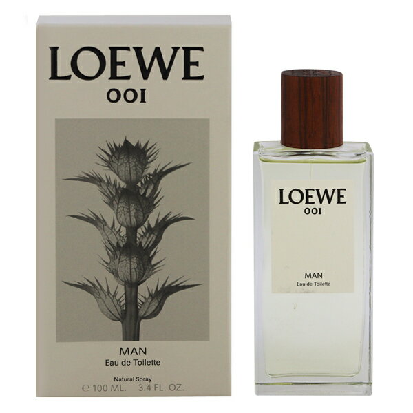 楽天テレメディアストア香水 LOEWE ロエベ 001 マン EDT・SP 100ml 【あす楽 送料無料】【フレグランス ギフト プレゼント 誕生日 メンズ・男性用】【LOEWE 001 MAN EAU DE TOILETTE SPRAY】