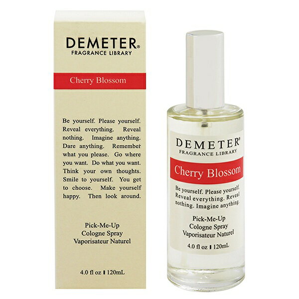 ディメーター 香水 DEMETER サクラ EDC SP 120ml 【あす楽】【フレグランス ギフト プレゼント 誕生日 ユニセックス 男女共用】【クラシックラベル CHERRY BLOSSOM COLOGNE SPRAY】