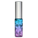 香水 HIROSE ATOMIZER さくら咲く アトマイザー アルミキャップ グラデーションカラー プラスチックポンプ 58176 (MSサクラ ブルー/ピン...