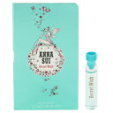 香水 ANNA SUI シークレット ウィッシュ (チューブサンプル) EDT・BT 1.2ml 【送料無料】【フレグランス ギフト 新生活2025 誕生日 レ...