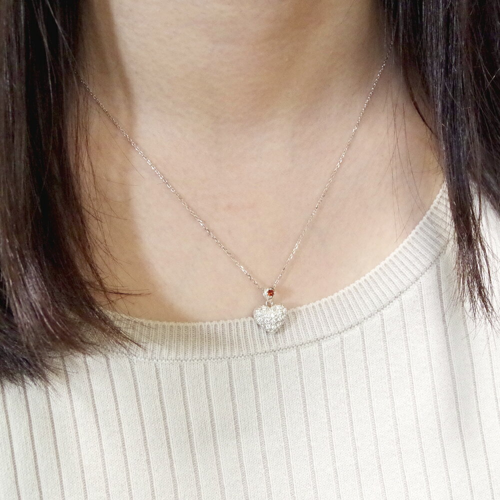 【LC02B/Pt900】遺骨ペンダント 完全防水のメモリアルペンダント 遺骨や毛を封入 LC02B ハートパヴェ プラチナ バチカンに2.5mmの誕生石