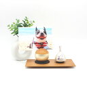 手元供養3点セット【Sotto Pictuary sphere×エコー犬×かさね敷板9×18(くるみ)】 選べる骨壷 可愛い 骨壺 携帯用骨壷 ペット骨壷 分骨...
