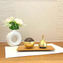 遺骨 手元供養 台 コンパクト 手元供養3点セット【Sotto Pictuary sphere×エコー×かさね敷板9×18(くるみ)】 選べる骨壷 可愛い 骨壺...