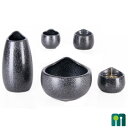国産 陶器仏具セット【陶器 しずく ブラック 5点セット】3.0寸 3.5寸 美濃焼 花立 火立 香炉 仏器 茶器 焼き物 五具足セット モダン 仏具 小さい ...