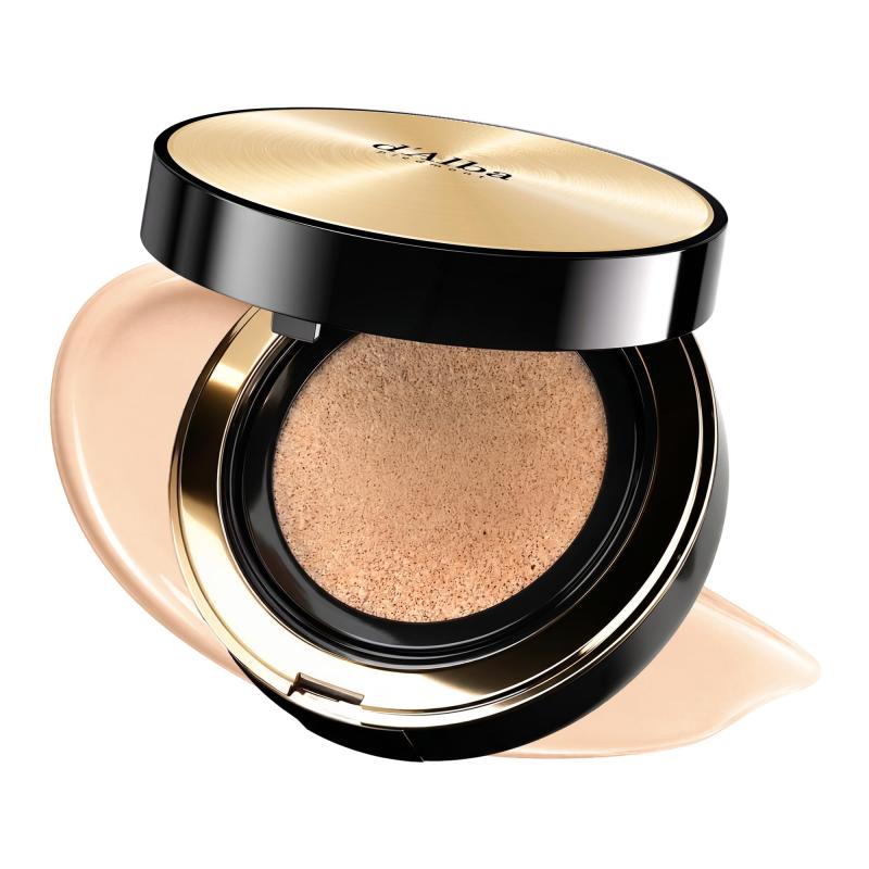 ダルバ(d'Alba) グロウフィットセラムカバークッション SPF50+ PA++++本体 (15g) - ツヤ 美肌 光彩 密着カバー メイクキープ力 セラム ファンデーション クッションファンデーション 美容液 敏感肌