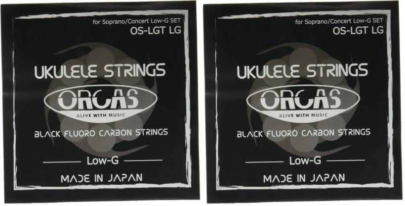 【ORCAS】 ウクレレ弦 セット ソプラノ コンサート用