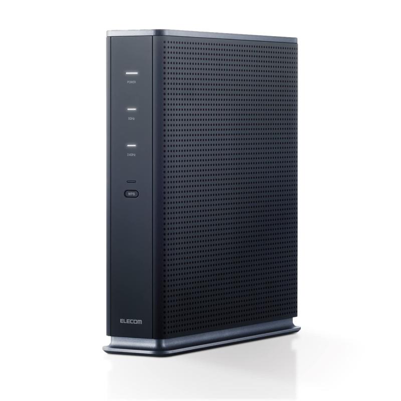 エレコム Wifi ルーター 無線LAN 最新規格 Wi-Fi6 11ax / 11ac IPv6 (IPoE) AX6000 4804+1147Mbps 有線10Gbps クアッドコアCPU ビームフォーミングZ 【 iPhone/iPad/Ninte