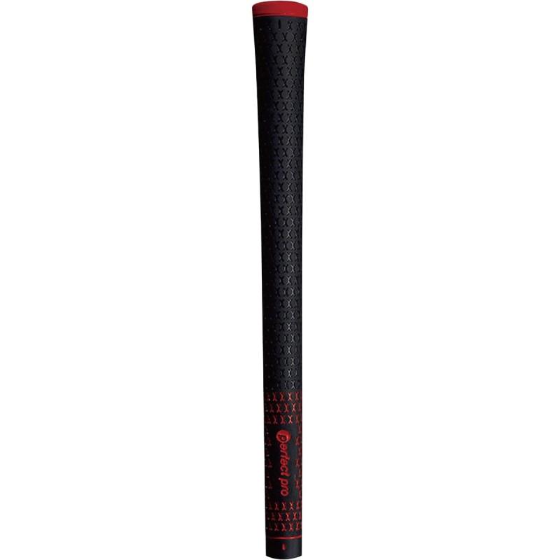 perfect pro(パーフェクト プロ) グリップ X HOLD BLACK X HOLD BLACK RUBBER レッド B無