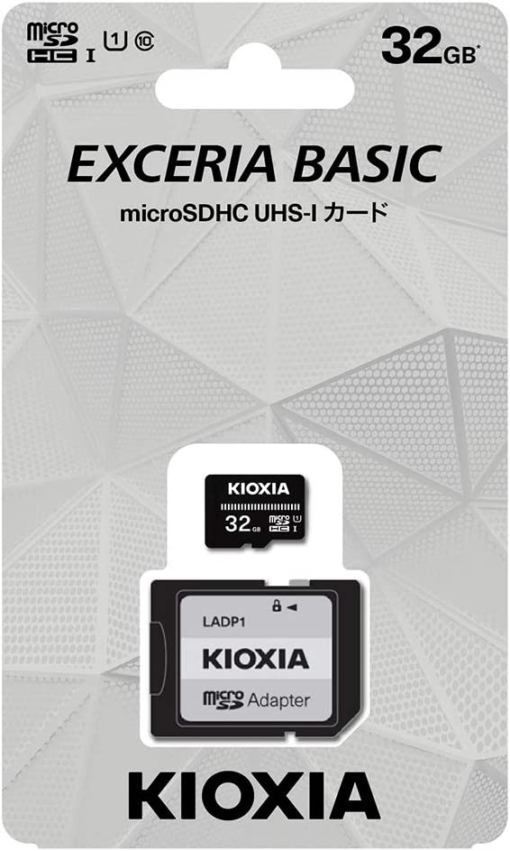 32GB microSDHCカード キオクシア KIOXIAマイクロSDHCカード 32GB Class10 UHS-I U1 KCA-MC032GS フルHD...