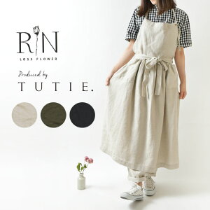 ＊【10%OFFクーポン対象商品】【TUTIE. ツチエ】リネンキャンバス ムジ エプロンワンピース (0699TO-63018)レディース 麻 春 夏 秋 冬 服 ナチュラル シンプル おしゃれ カジュアル きれいめ 上品 30代 40代 50代 60代 ガーデナー 卒業式 母の日 クリスマス