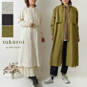【SALE 40%OFF】【tukuroi ツクロイ】(サンバレー sun valley) コットン ジャガード シャツ ワンピース (tk629235)秋 冬...