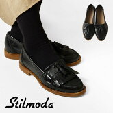 【Stilmoda スティルモーダ】レザー タッセル ローファー (1110 nappa)