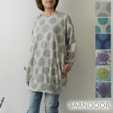 *【10%OFFクーポン対象商品】【BARNDOOR バーンドア】 花柄 / ドット 天竺 タック チュニック (1191153g)レディース 春 夏 ゆったり...