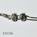 *【楽天ポイント10倍】【LUCIA ルチア】ラブラドライト ピアス (2093)レディース アクセサリー キャッチ イヤリング 天然石 シルバー ジュエリー シンプル おしゃれ カジュアル きれいめ 大人可愛い プレゼント ギフト 30代 40代 50代 母の日