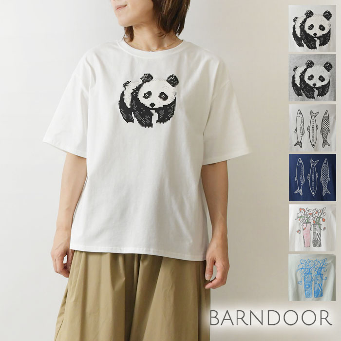 【BARNDOOR バーンドア】コットン ワイド Tシャツ (1191193h)