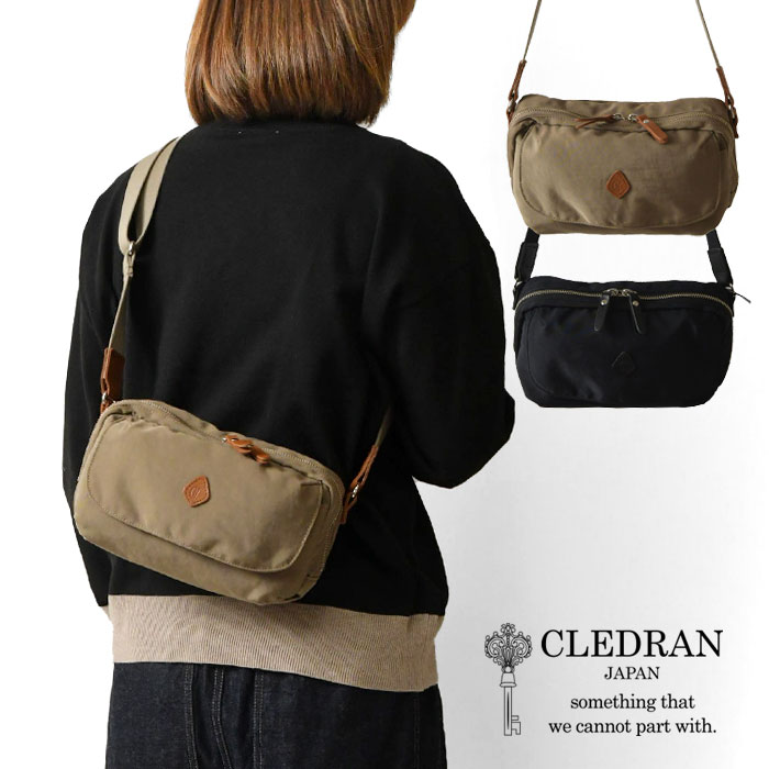 ポイント10倍【CLEDRAN クレドラン】ペリ フラップ ミニ ショルダーバッグ / PELI FLAP MINI SHOULDER (CL3785)レディース 正規品 日本製 ナチュラル シンプル おしゃれ コーディネート 人気 30代 40代 50代 60代