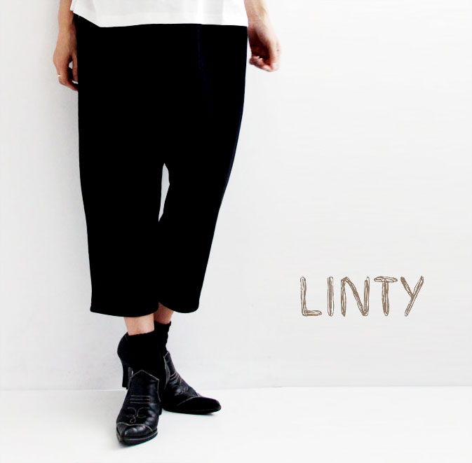 ＊【10 OFFクーポン対象商品】【LINTY リンティ】スウェット サルエル パンツ (629308) レディース 体型カバー ゆったり 裏毛 春 夏 秋 冬 服 ナチュラル シンプル おしゃれ カジュアル きれいめ 上品 30代 40代 50代