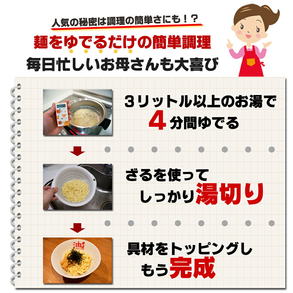 東京麺珍亭本舗『油そば6食パック』