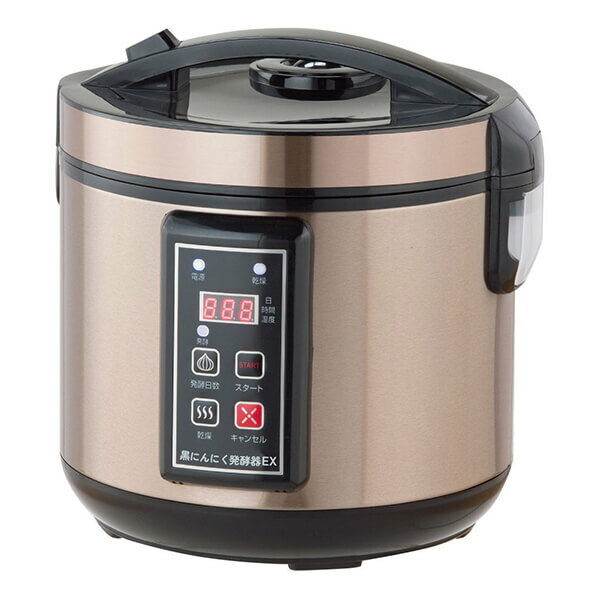 【スーパーSALE！100円クーポン！学割2倍！】NEW黒にんにく発酵器EX 黒ニンニク 黒にんにく製造器 黒にんにくメーカー 送料無料のサムネイル