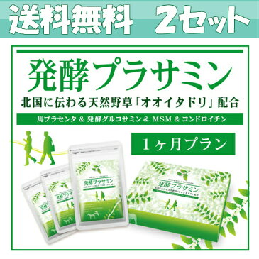 お得な2個セット 発酵プラサミン 80粒×3袋（約1ヶ月分）