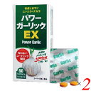 パワーガーリックEX 60粒(2粒×30包入り) 2個セット 健康増進 ニンニク サプリメント アリシン