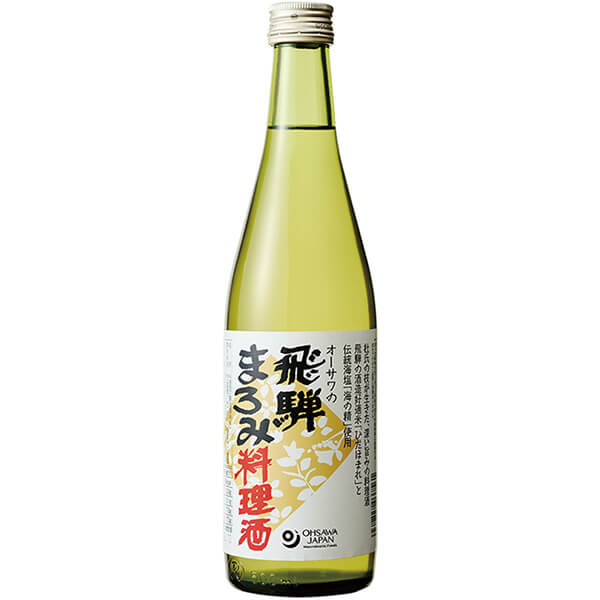 料理酒 みりん 無添加 オーサワの飛騨まろみ料理酒 500ml