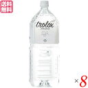 【BF限定!100円クーポン!学割2倍!】水 ミネラルウォーター 天然水 トロロックス trolox 2L 8本セット 送料無料