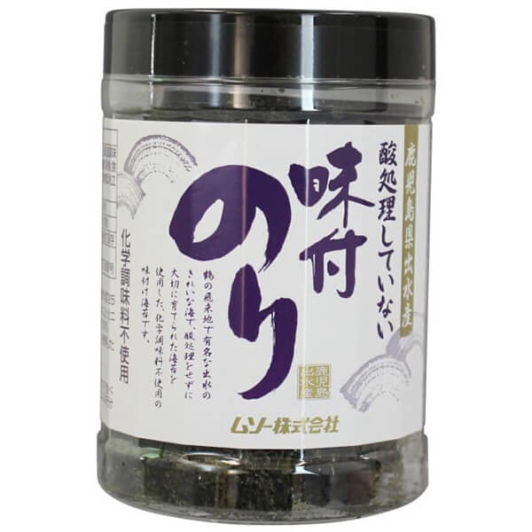 味海苔 味のり 海苔 ムソー 酸処理していない味付のり 8切40枚(15g)