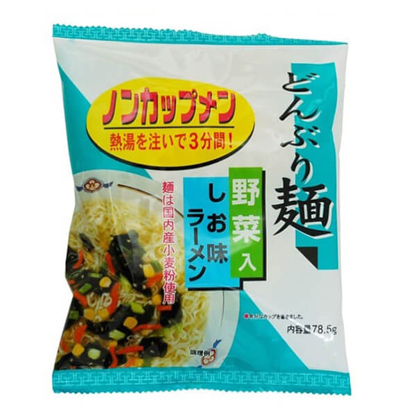 【マラソン限定!ポイント2倍!100円クーポン!】ラーメン インスタントラーメン インスタント麺 トーエー どんぶり麺・しお味ラーメン 78.5g